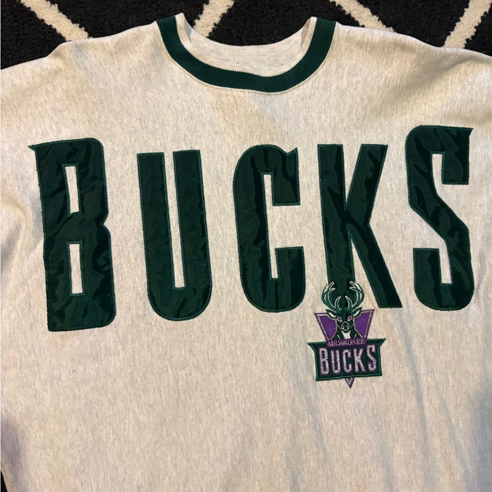Vintage Legends Milwaukee Bucks Rare Crewneck Sweatshirt - Picture 5 of 7